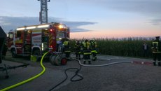 Großübung im Rahmen der Brandschutzwoche