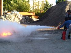 Brandschutzerziehung im Kindergarten