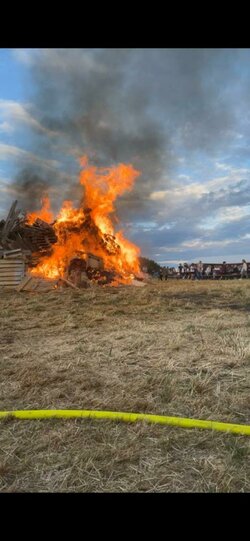 Sonnwendfeuer der Landjugend