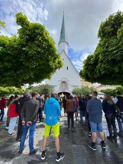 Schönwetterbitten zur Fahnenweihe