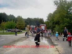 Bei der Feuerwehr