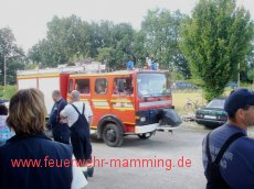 Bei der Feuerwehr